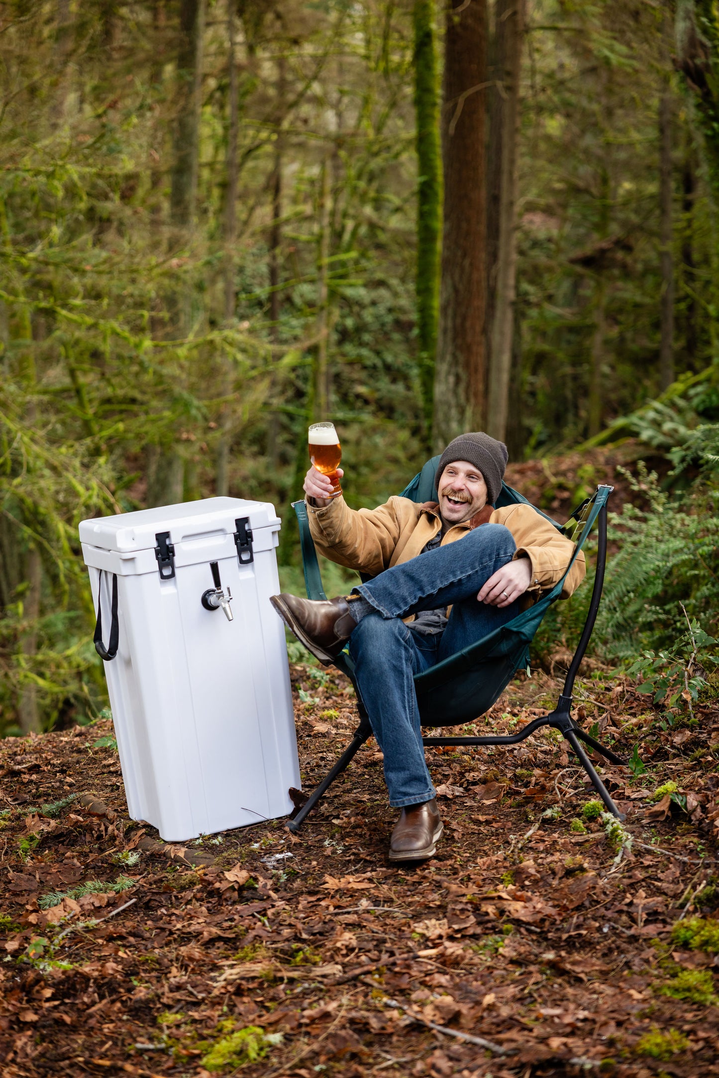 Brewcursion Keg Cooler for 5 Gallon Keg, 74 Quart Capacity