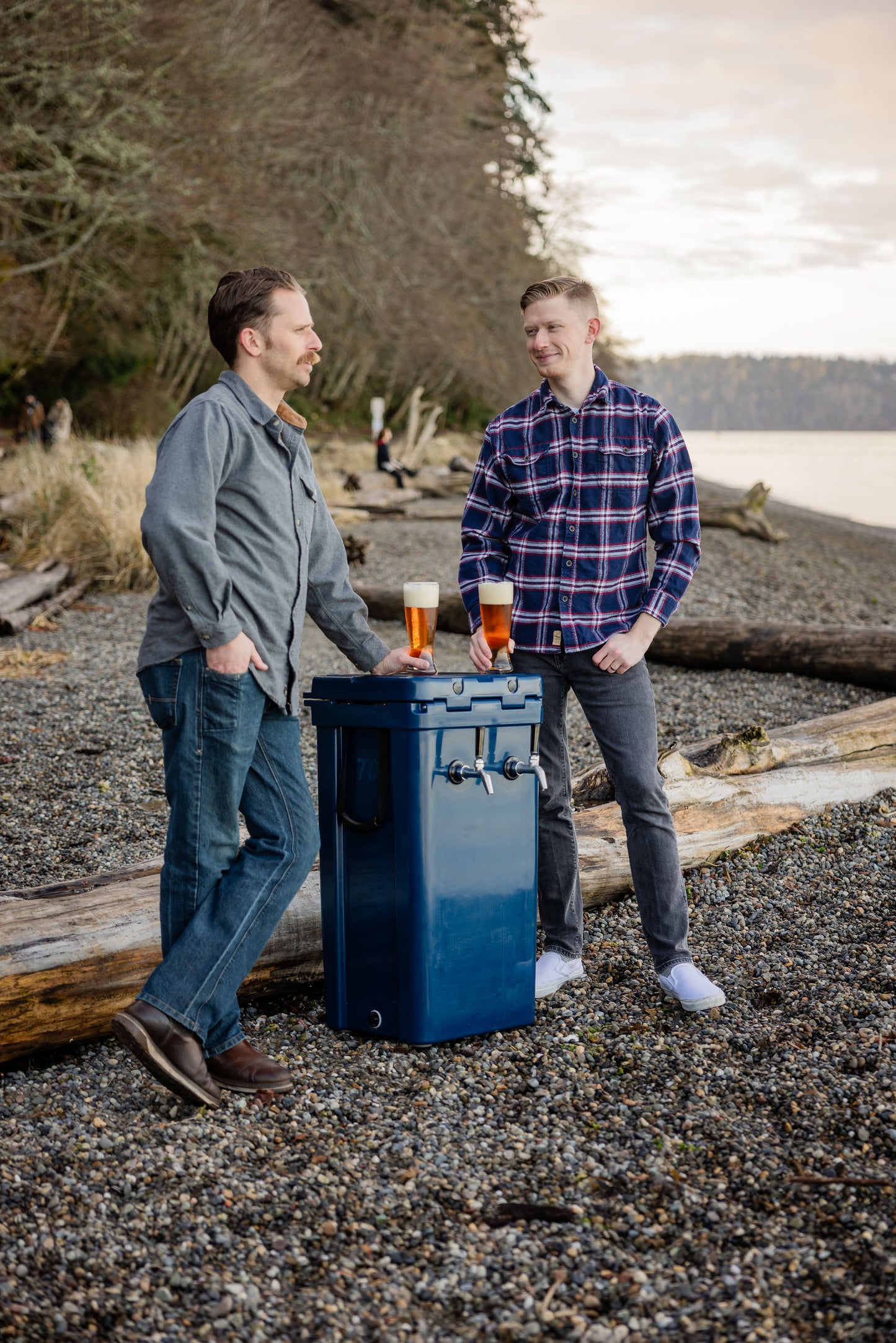 Brewcursion Keg Cooler for 5 Gallon Keg, 74 Quart Capacity