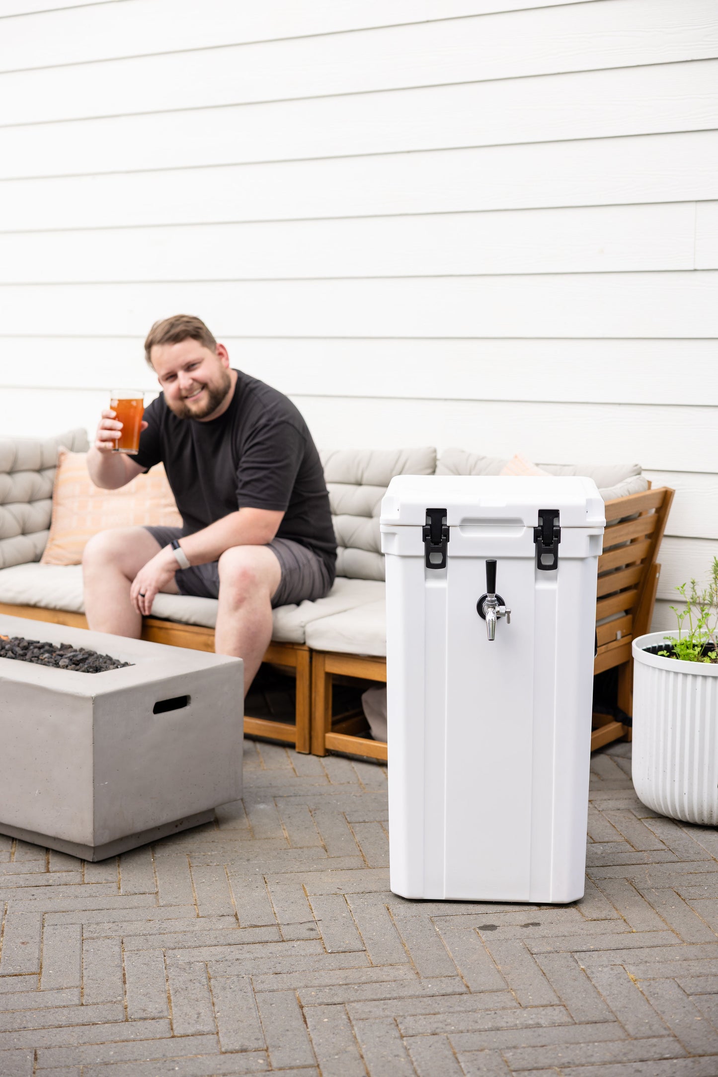 Brewcursion Keg Cooler for 5 Gallon Keg, 74 Quart Capacity