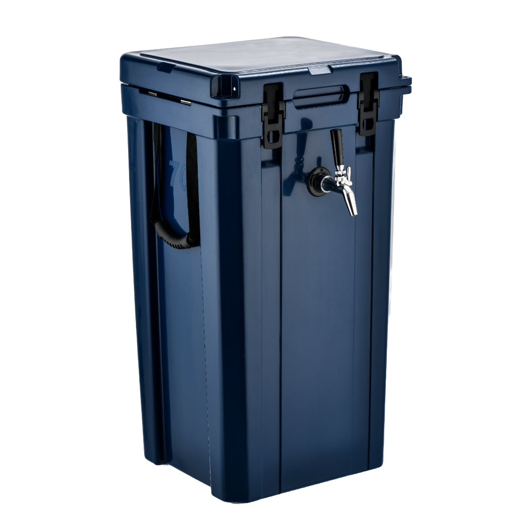 Brewcursion Keg Cooler for 5 Gallon Keg, 74 Quart Capacity - Brewcursion