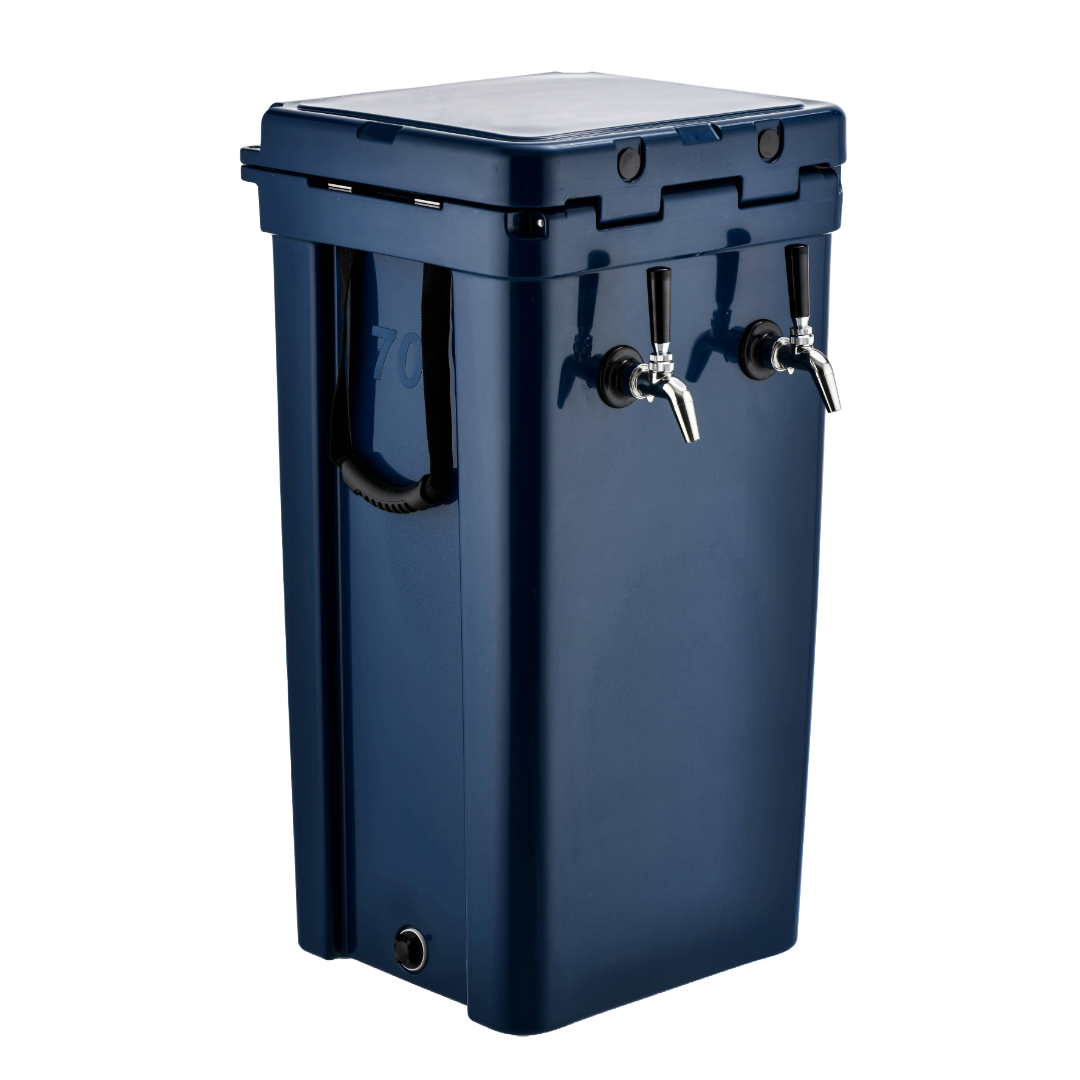 Brewcursion Keg Cooler for 5 Gallon Keg, 74 Quart Capacity - Brewcursion