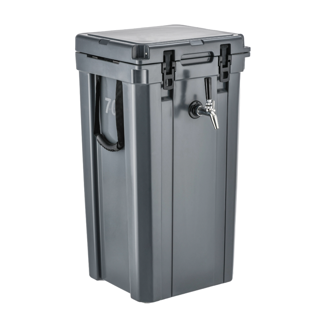 Brewcursion Keg Cooler for 5 Gallon Keg, 74 Quart Capacity - Brewcursion