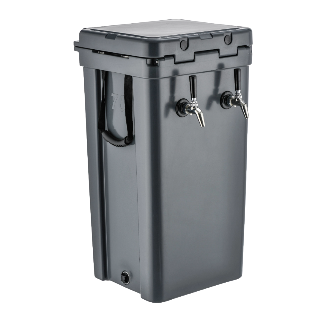 Brewcursion Keg Cooler for 5 Gallon Keg, 74 Quart Capacity - Brewcursion