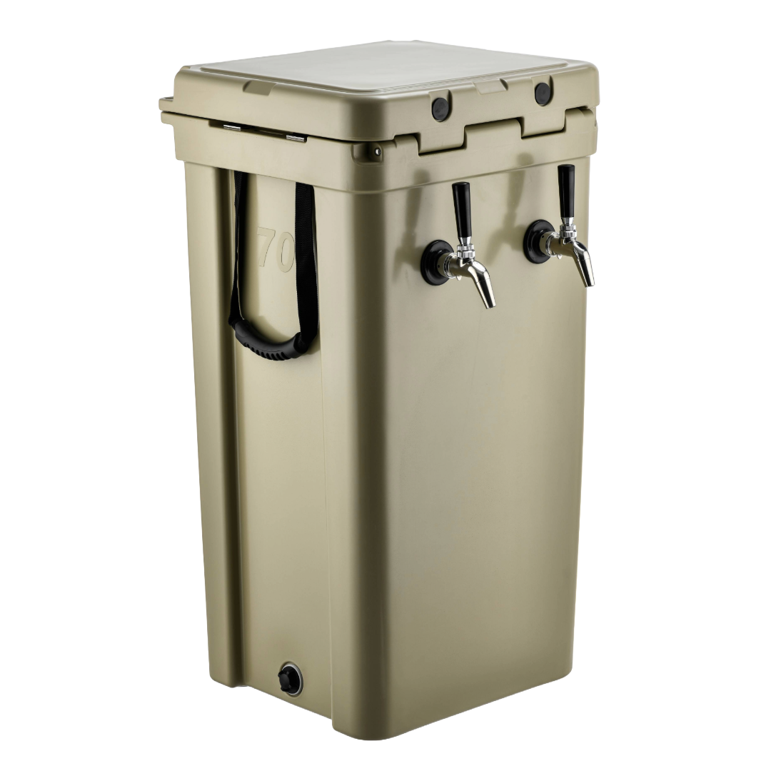 Brewcursion Keg Cooler for 5 Gallon Keg, 74 Quart Capacity - Brewcursion